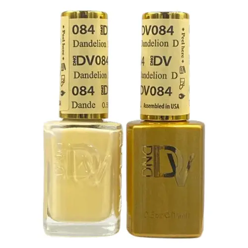 Dnd Diva Matching Duo Nail Polish Set – Shade 084 Dandelion 1