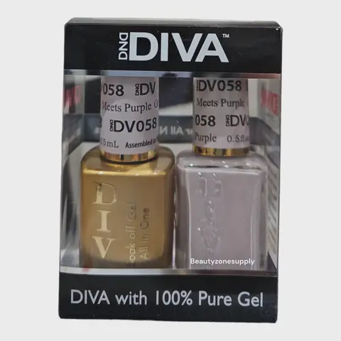 Dnd Diva Matching Duo Nail Polish Shade #058 1
