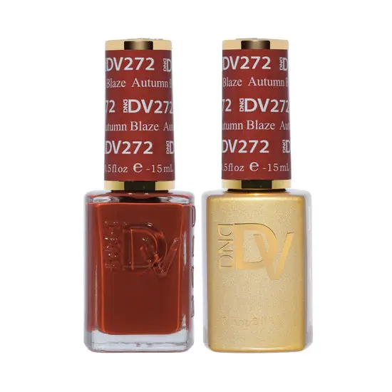 Dnd Diva Nail Lacquer – Autumn Blaze (Color #272) 1