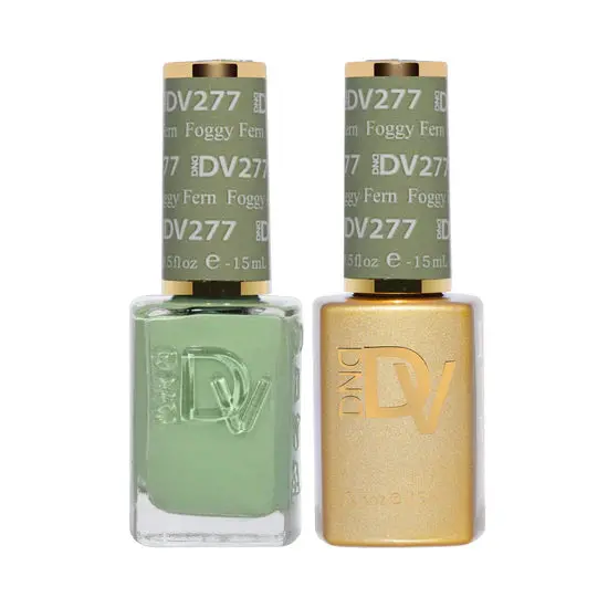 Dnd Diva Nail Lacquer – Foggy Fern (Color #277) 1
