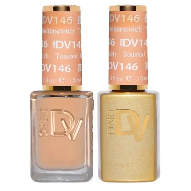Dnd Diva Nail Lacquer In Toasted Butterscotch – Rich Caramel Brown 1