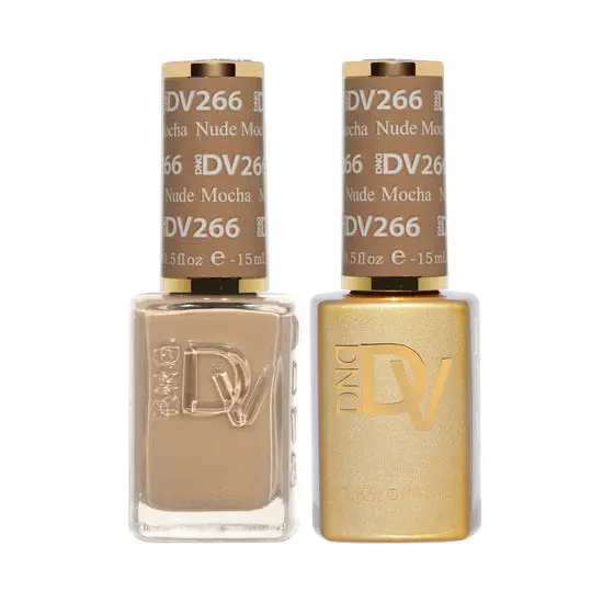 Dnd Diva Nail Lacquer – Nude Mocha (Color #266) 1