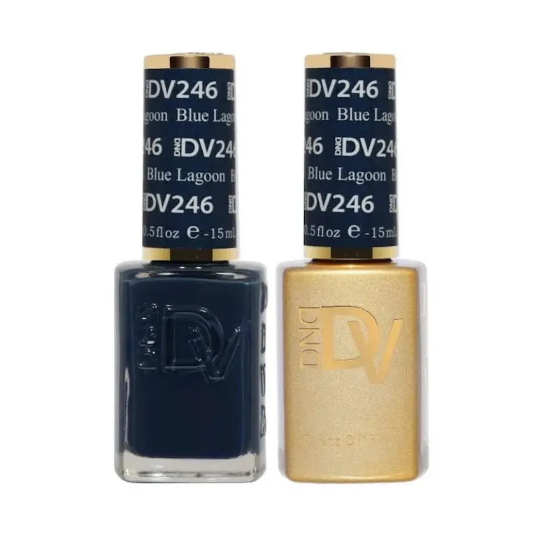 Dnd Diva Nail Polish - Blue Lagoon (246) 1