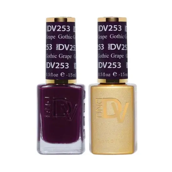 Dnd Diva Nail Polish - Gothic Grape (253) 1