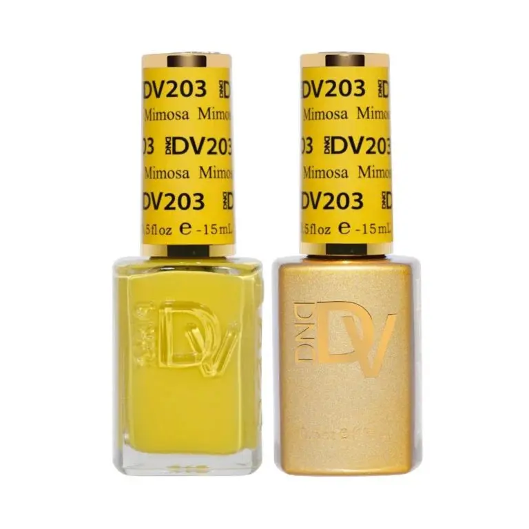 Dnd Diva Nail Polish In Mimosa Shade 203 1