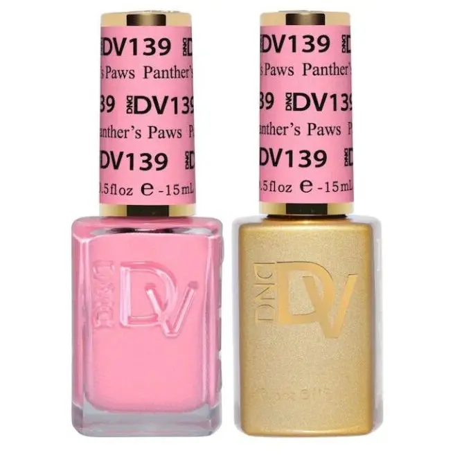 Dnd Diva Nail Polish - Panther'S Paws #139 1