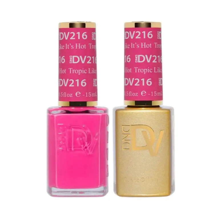 Dnd Diva Tropic Like It'S Hot Nail Lacquer – Vivid Sunset Coral 1