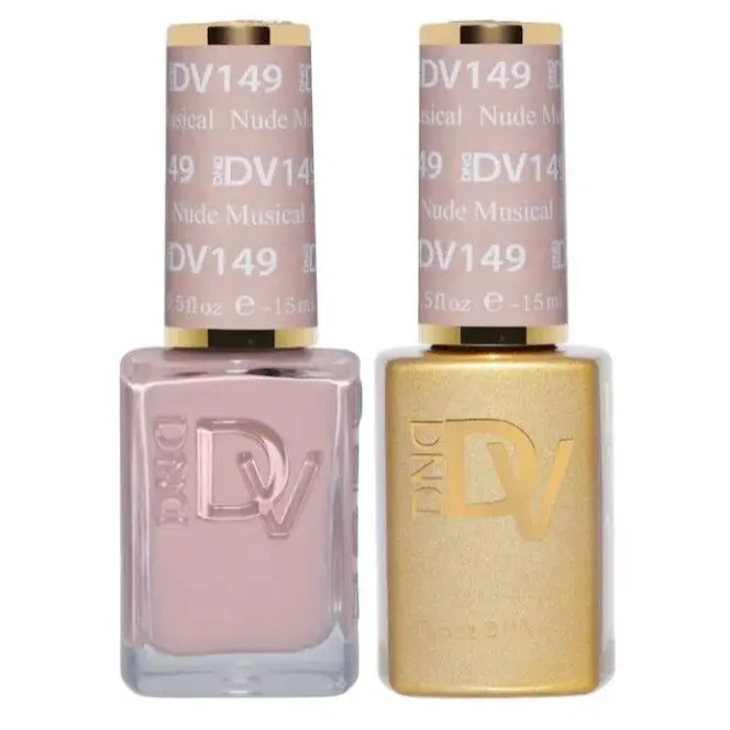 Dnd Diva Vegan Nail Color In Nude Musical – Warm Beige-Pink Neutral 1