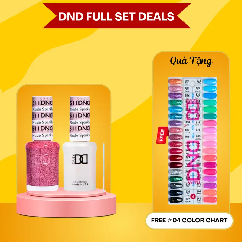 Dnd Duo Collection – 36 Refined Gel Shades (#510–#545) + Swatch Guide #04 1