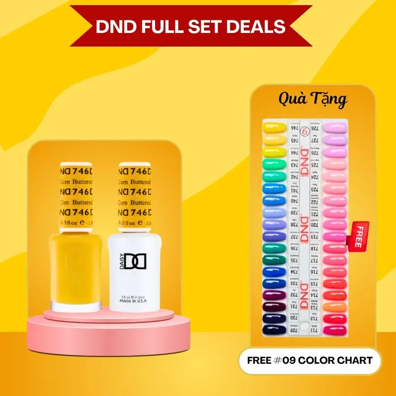Dnd Duo Collection – 36 Trend-Driven Gel Polishes (#711–#746) + Visual Color Guide 1