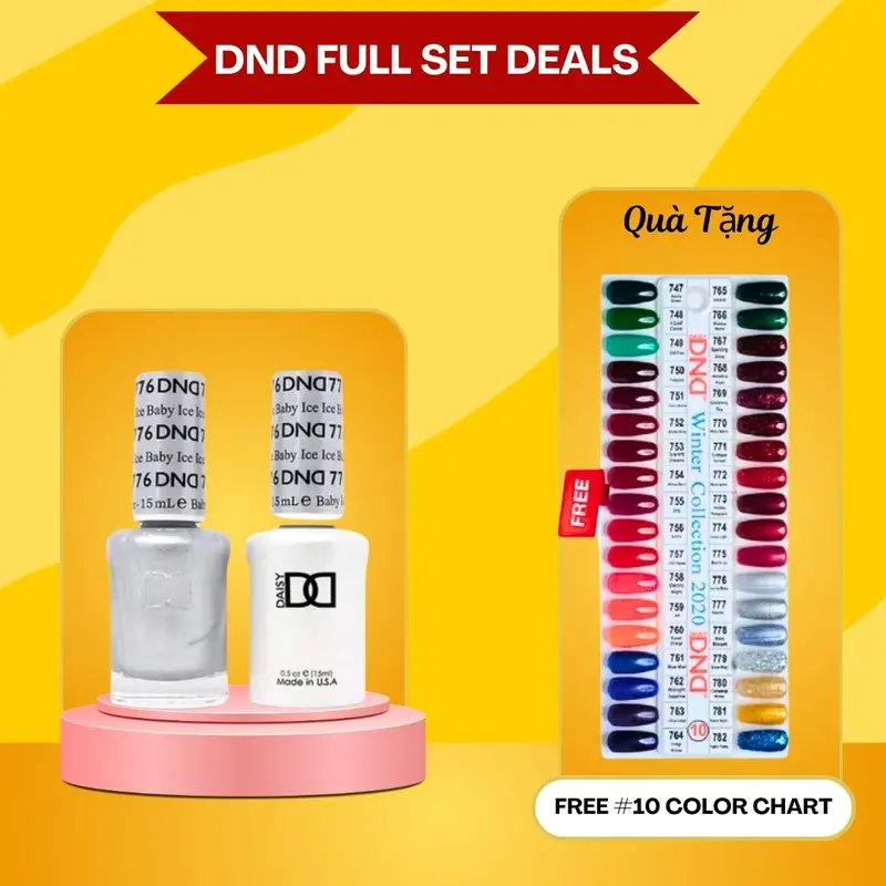 Dnd Duo Gel Set – 36 Richly Pigmented Shades (#747–#782) With Bonus Color Chart 1