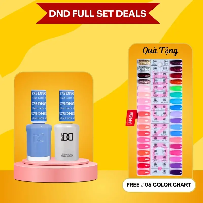 Dnd Duo Set – 36 Gel Polishes (#546–#581) With Swatch Chart #05 1