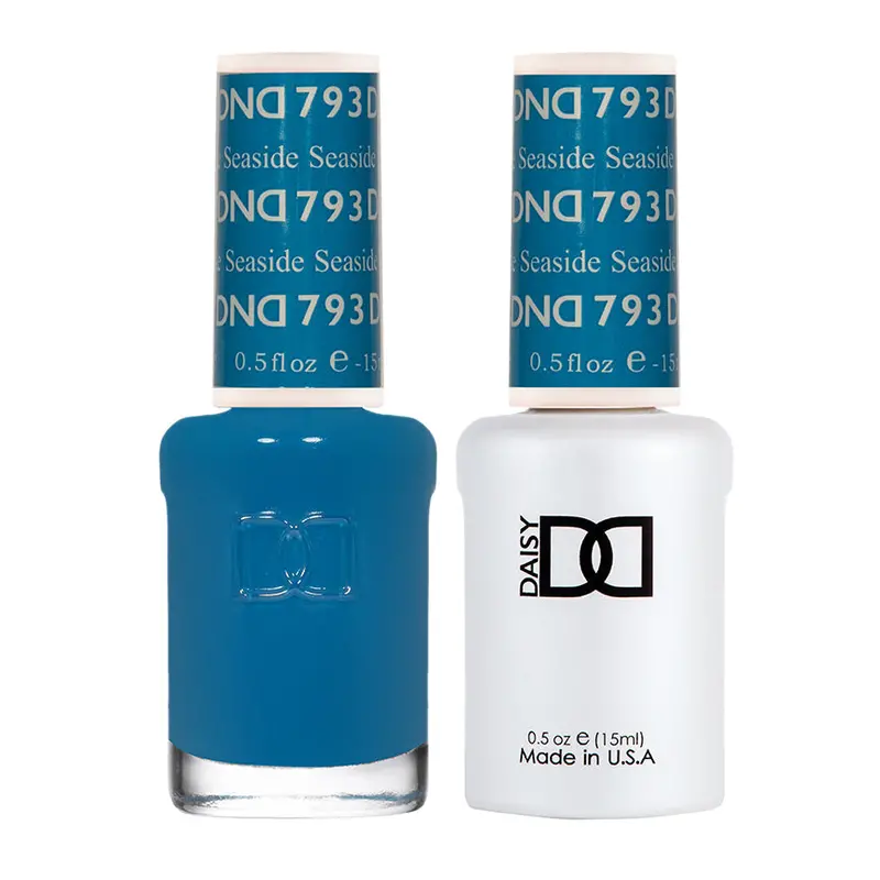 Dnd Gel & Lacquer Duo – Seaside #793 (Hybrid Gel-Lacquer Shade) 1