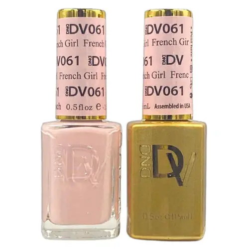 Dnd Gel & Polish Diva Duo Shade #061: French Girl 1