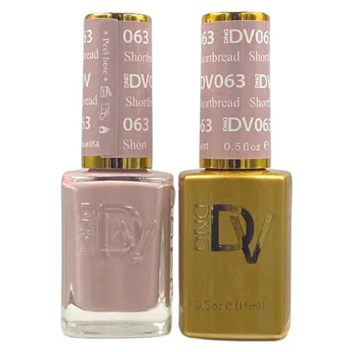 Dnd Gel & Polish Diva Duo Shade #063: Shortbread 1