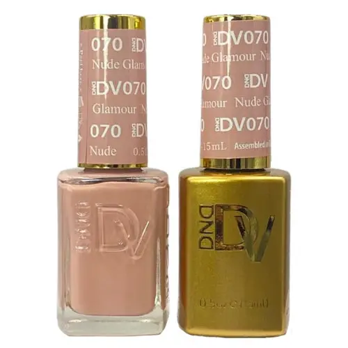 Dnd Gel & Polish Diva Duo Shade #070: Nude Glamour 1