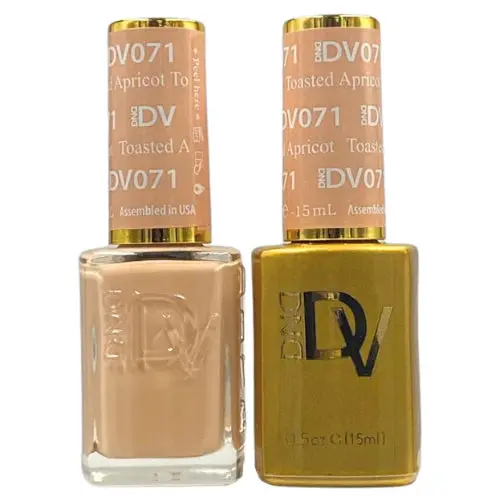 Dnd Gel & Polish Diva Duo Shade #071: Toasted Apricot 1
