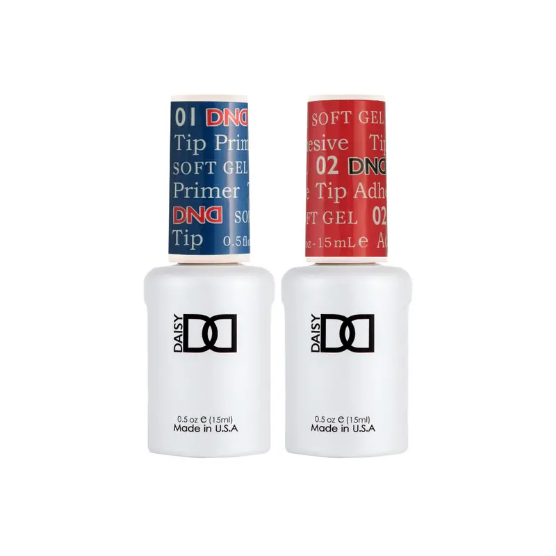 Dnd Soft Gel Tips Starter Kit – Primer + Adhesive Combo 1