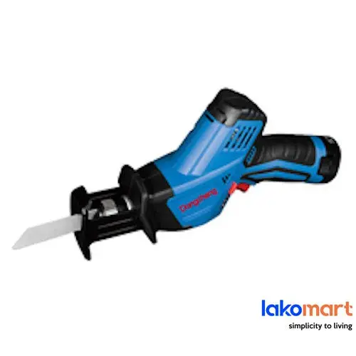 Dongcheng 12V Cordless Sabre Saw – Compact Reciprocating Saw With 2Ah Battery 1