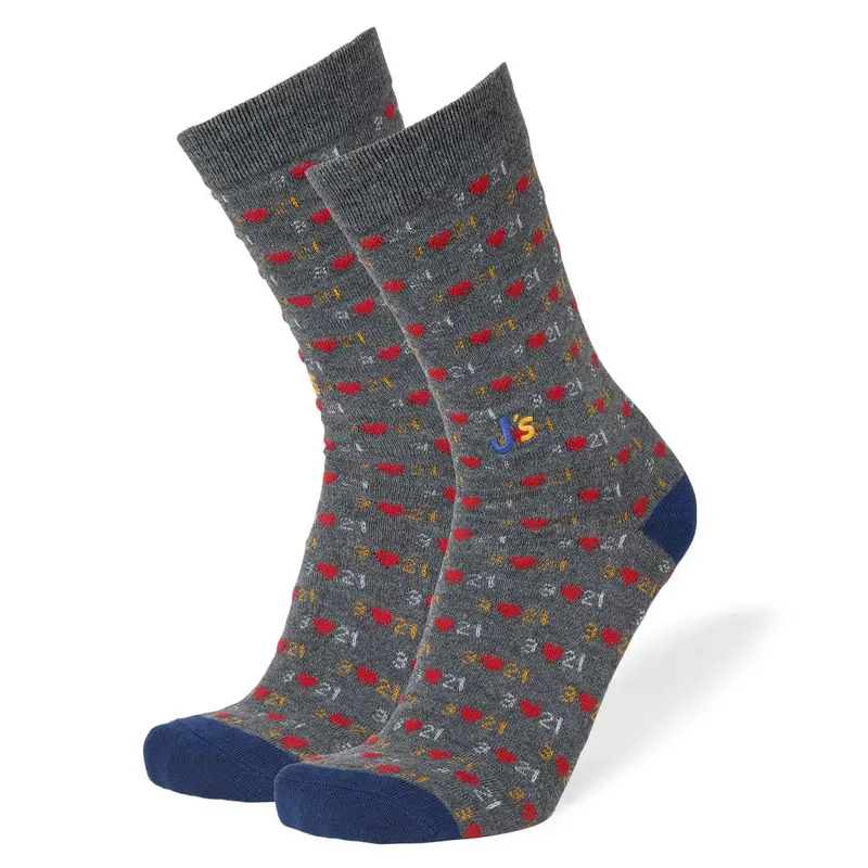 Down Syndrome Awareness Soft Knit Crew Socks 1