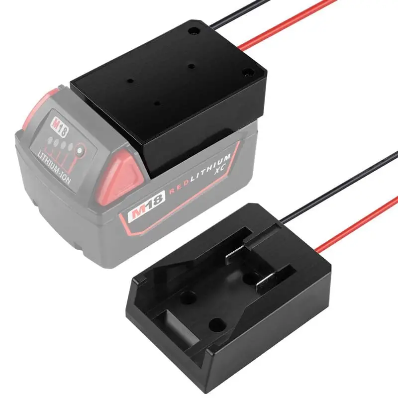 Dual-Brand 18V Power Wheels Adapter For Dewalt & Milwaukee – Ride-On Vehicle Conversion Kit 1