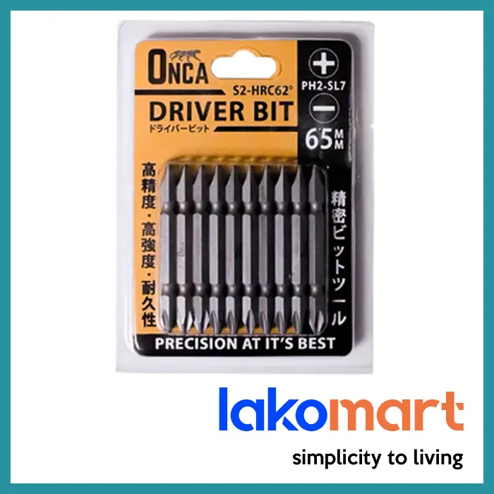 Dual-Size Phillips Drill Bits – Ph1 & Ph2 Crosshead Drivers (65 / 110 / 150 Mm Lengths) 1