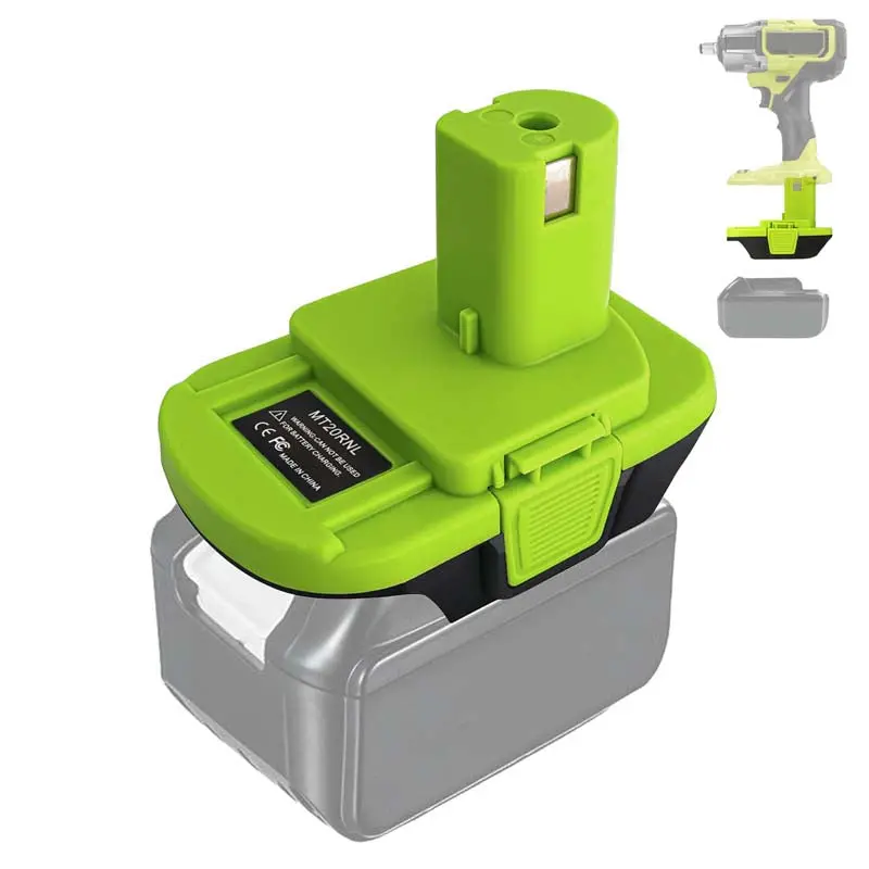 Eco-Green Makita 18V To Ryobi One+ 18V Battery Adapter – Efficient Cross-Platform Compatibility 1
