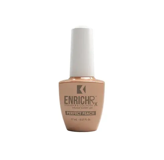 Enrichrx Perfect Peach Gel Polish – Warm, Flattering Coral-Peach Finish 1