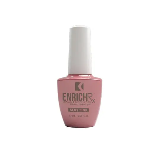 Enrichrx Soft Pink Gel Polish – Subtle Muted Rose Tone For Natural Elegance 1