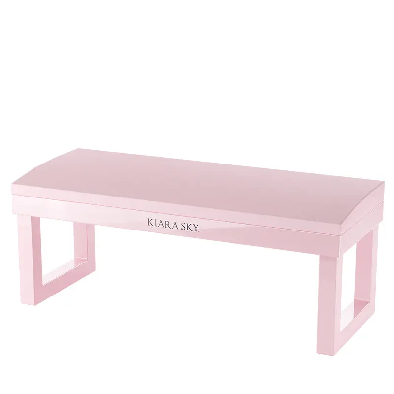 Ergonomic Pink Nail Technician Arm Rest Support 1