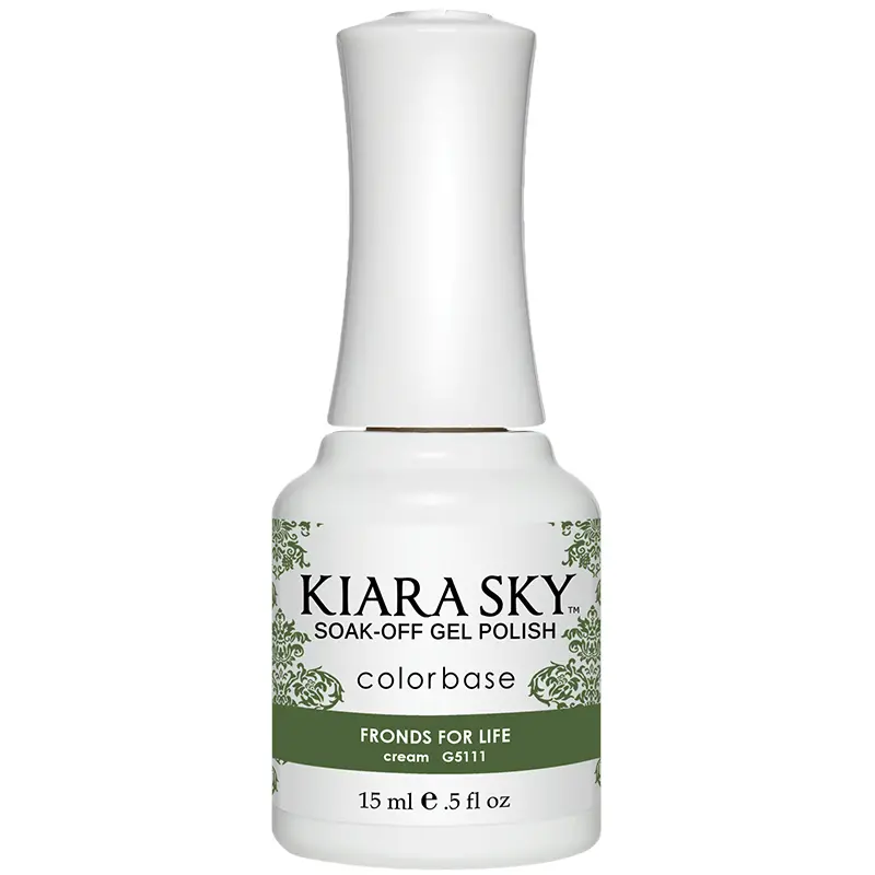 Fronds For Life Press-On Nail Design 1