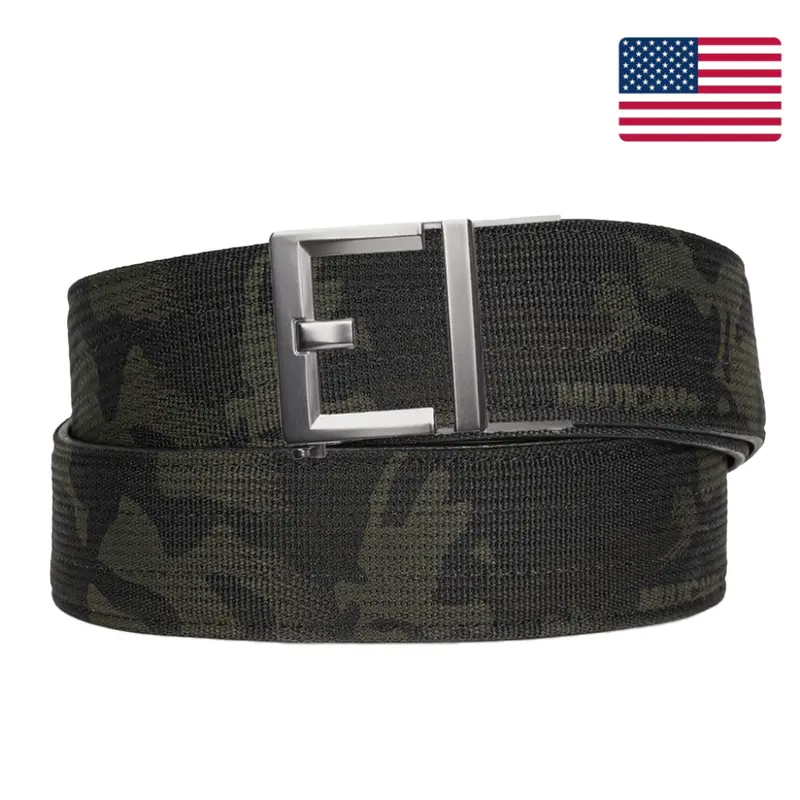 G2 Gunmetal Buckle Multicam Tactical Garrison Belt – 1.75-Inch 1