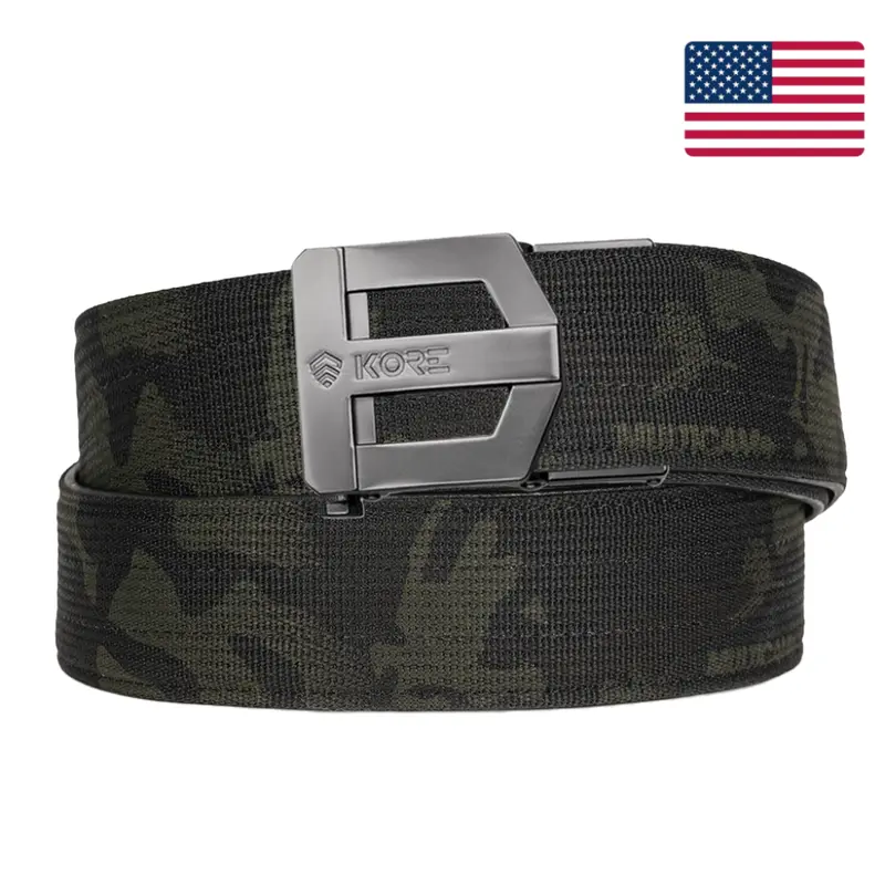 G3 Gunmetal Buckle Multicam Tactical Garrison Belt – 1.75-Inch 1