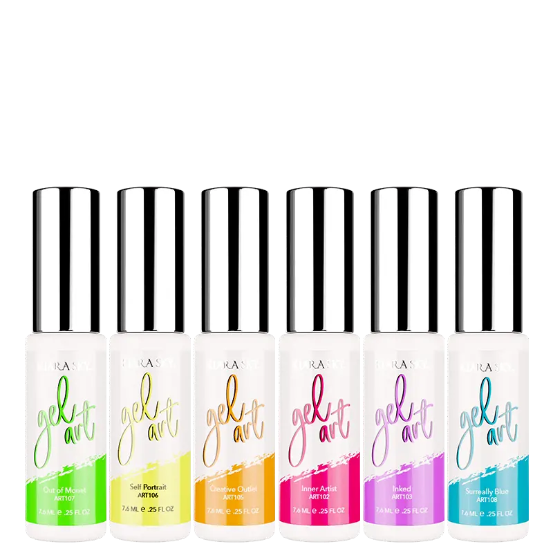 Gel Art Neon Collection Bundle – Vibrant Uv-Cured Colors 1
