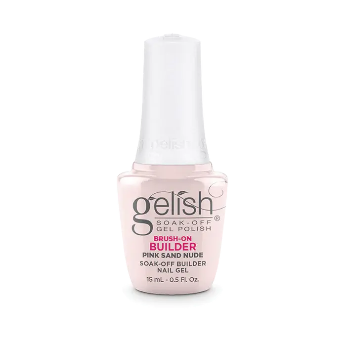 Gelish Brush-On Builder Gel – Pink Sand (0.5 Oz) 1