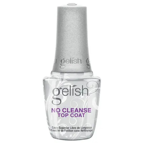 Gelish No-Cleanse Top Coat – Soak-Off Gel System 1