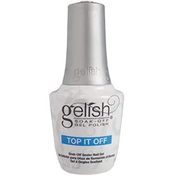 Gelish Top It Off Glossy Top Coat – Soak-Off Gel Formula 1