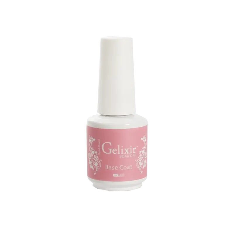 Gelixir Base Coat – Quick-Dry Nail Primer (0.5 Oz) 1