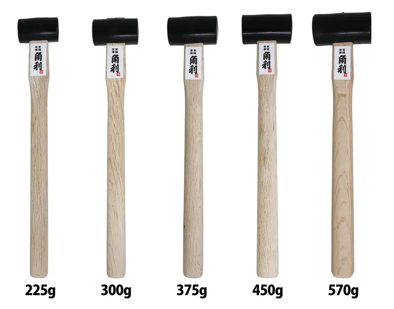 Genno Hammer 'Daruma Black' – Double-Wedge Artisan Finish 1