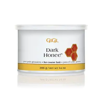 Gigi Dark Honey Wax For Coarse Hair - 396G (14 Oz) 1