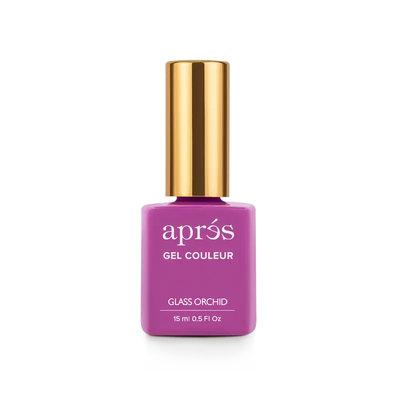Glass Orchid Gel Color – Sheer Lavender-Gray, J05 1
