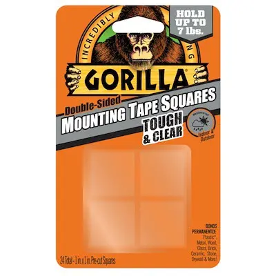 Gorilla Mounting Tape Squares – 25 Mm × 25 Mm Pre-Cut Pads 1