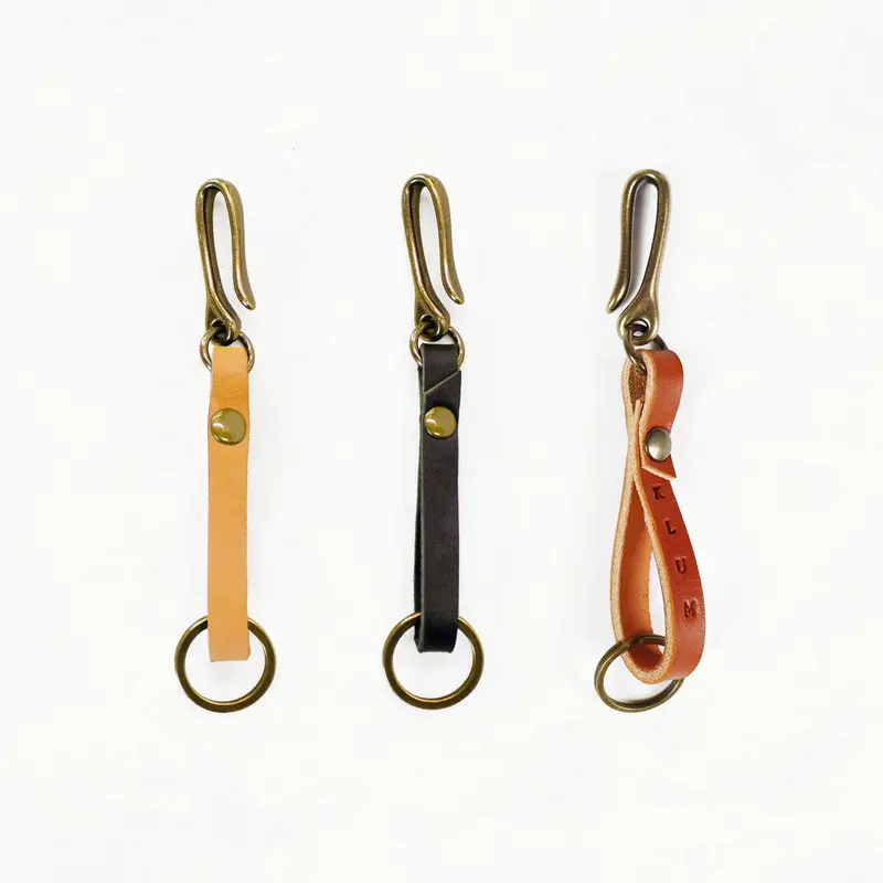 Handcrafted Leather Keychain Diy Kit 1