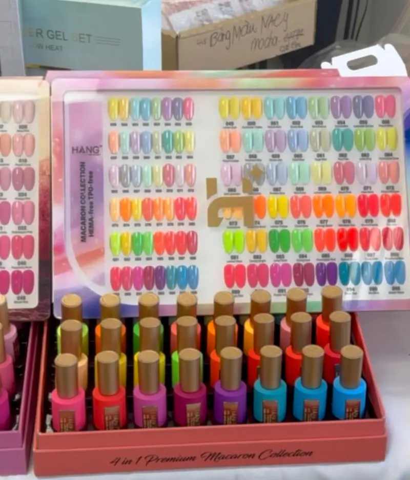 Hang Maracon Gel Collection – 48 Hema-Free & Tpo-Free Matching Colors 1