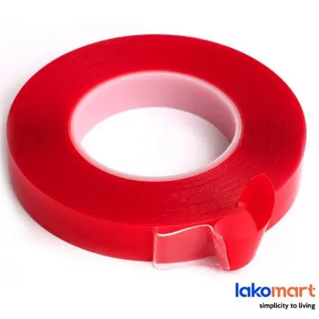 Heavy-Duty Double-Sided Foam Mounting Tape – Clear, High-Adhesion 1