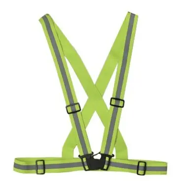 High-Visibility Elastic Safety Vest – 40Mm Reflective Strip Design For Enhanced Worker Visibility 1