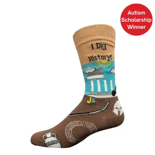 History Enthusiast Crew Socks 1