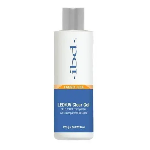 Ibd Clear Led/Uv Gel – High-Gloss Builder Gel, 8 Oz 1