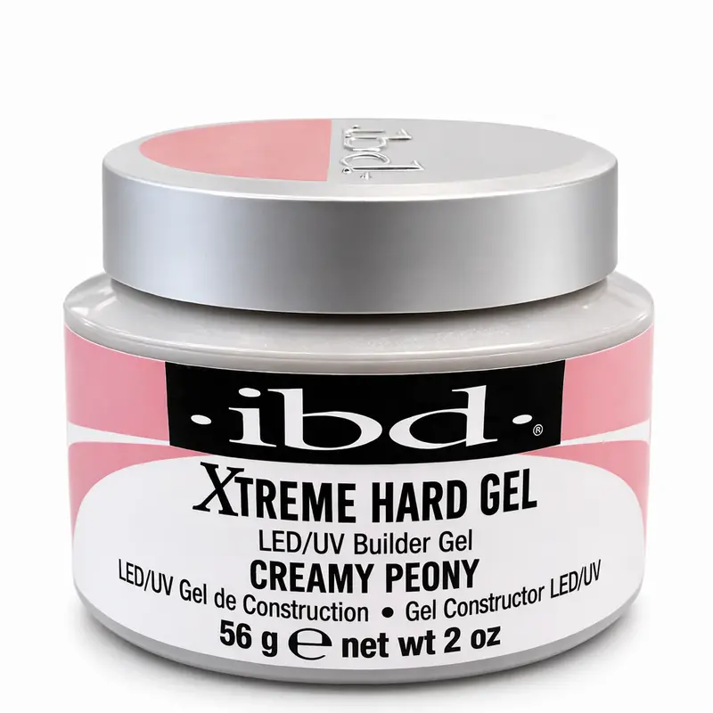 Ibd Xtreme Hard Builder Gel In Creamy Peony – Long-Lasting Uv/Led Formula, 2 Oz 1