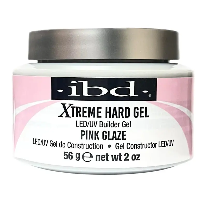 Ibd Xtreme Hard Builder Gel In Pink Glaze – Professional Led/Uv Gel, 2 Oz 1
